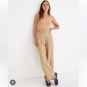 NWT Madewell Harlow Wide-Leg Pants size 14